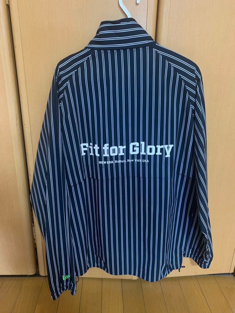 NEW ERA ストライプジャケット Lサイズ