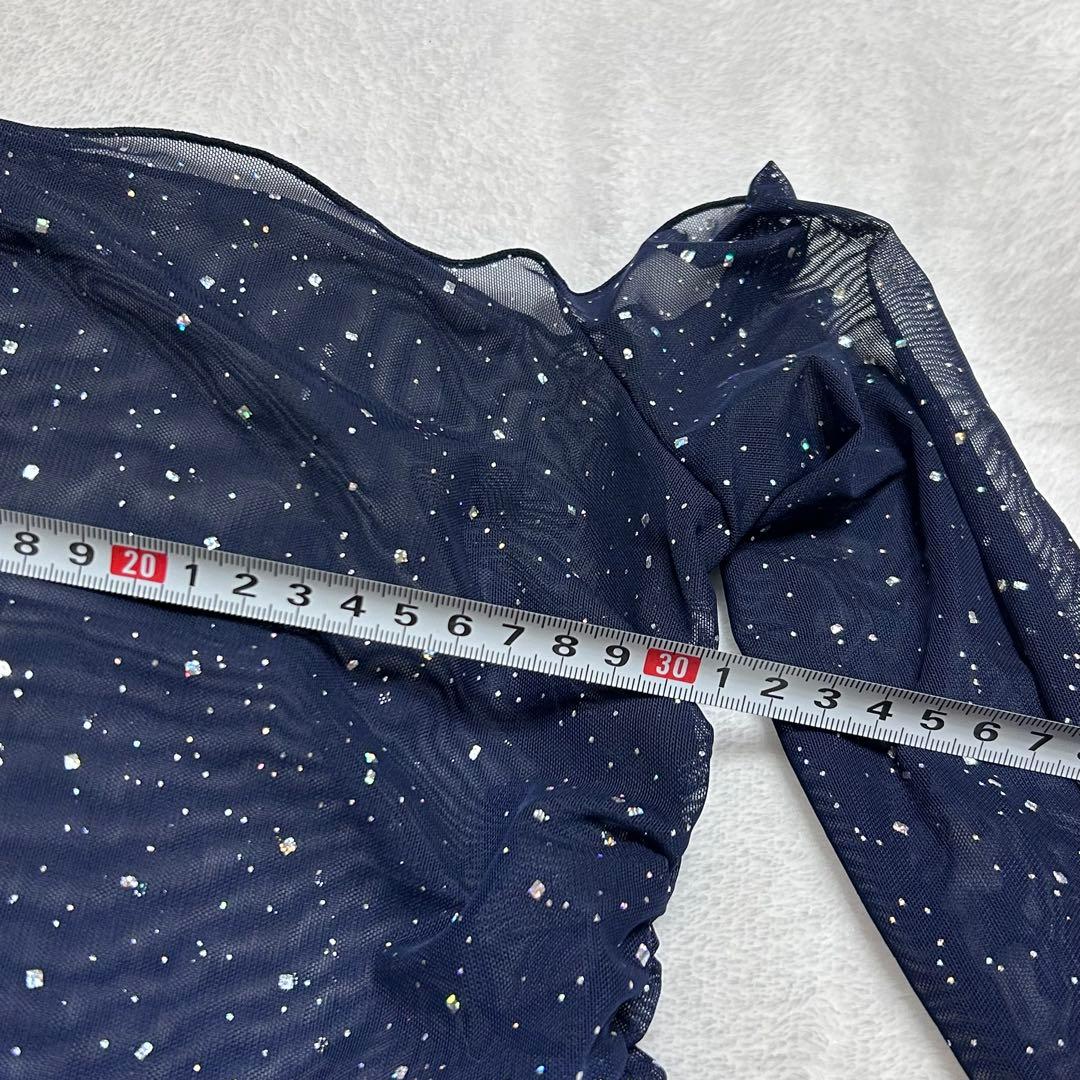 BYPLIE グリッター　トップス　バレエ