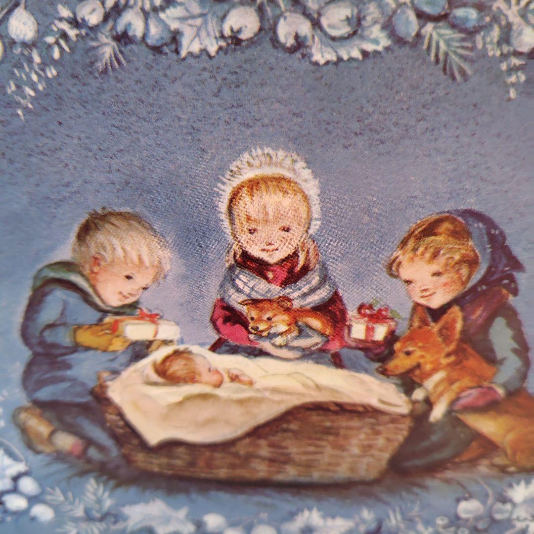 ターシャ・テューダーのヴィンテージクリスマスカード　１９６８年発行の貴重なカード