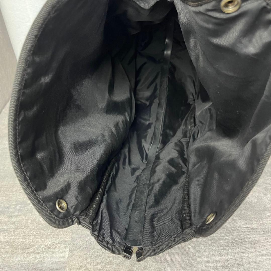 希少 ミエコウエサコ キャディバッグ エナメル キャスター付 刺繍 ゴルフ 廃盤