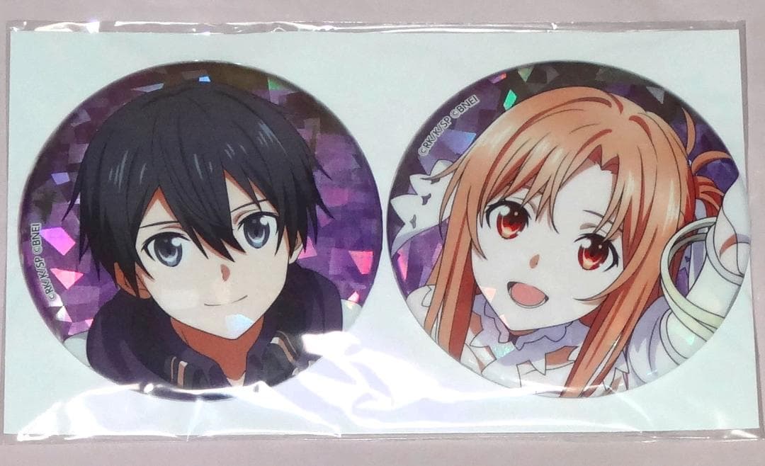 ソードアート・オンライン 10周年記念 特典 缶バッジ