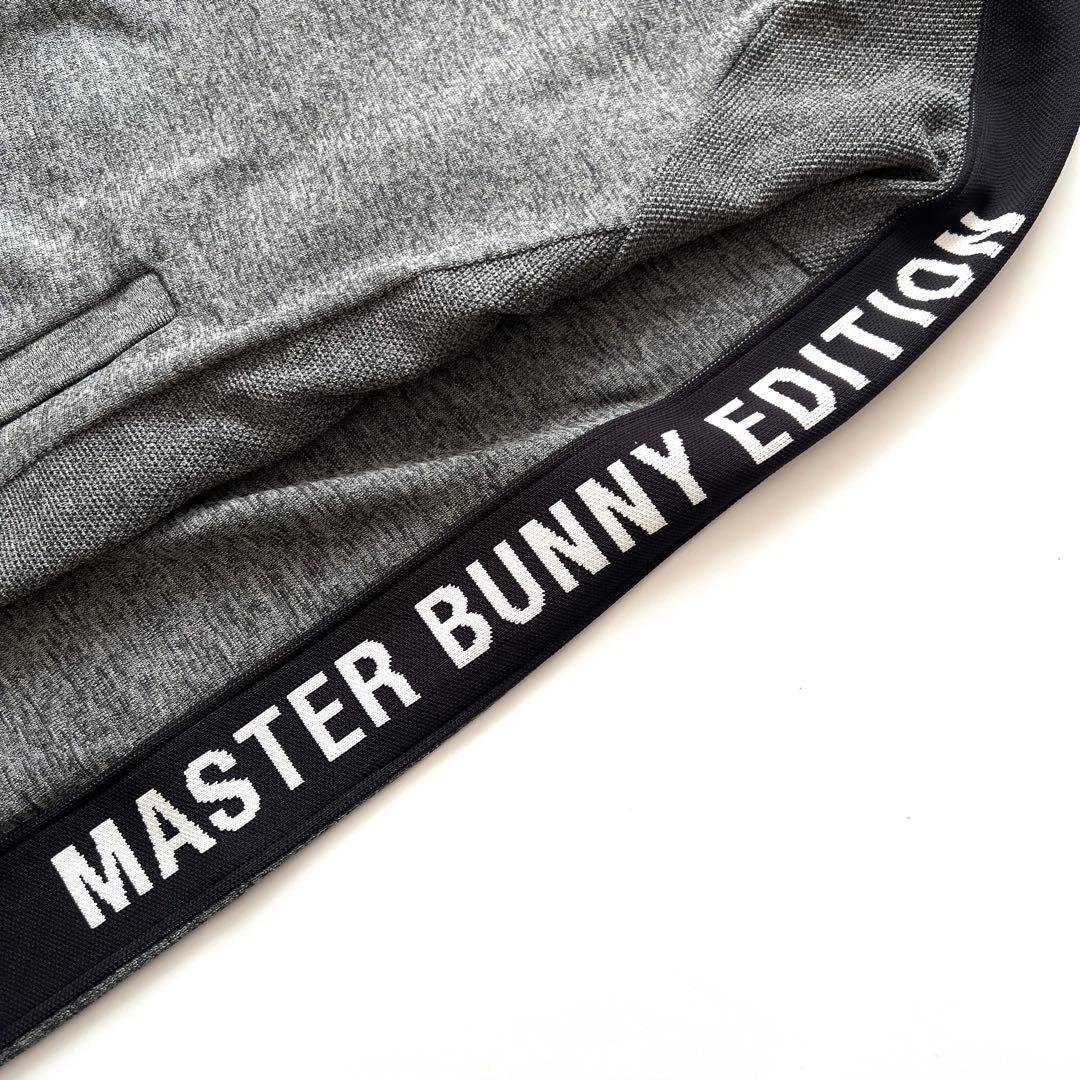 パーリーゲイツ　マスターバニー　セットアップ　サイドロゴ　メンズ　ゴルフ　グレー