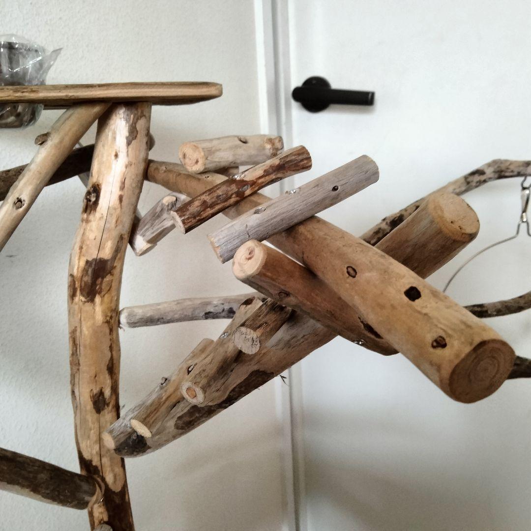 バードアスレチックジム㊻ 天然木 自然木 流木 止まり木 インコ