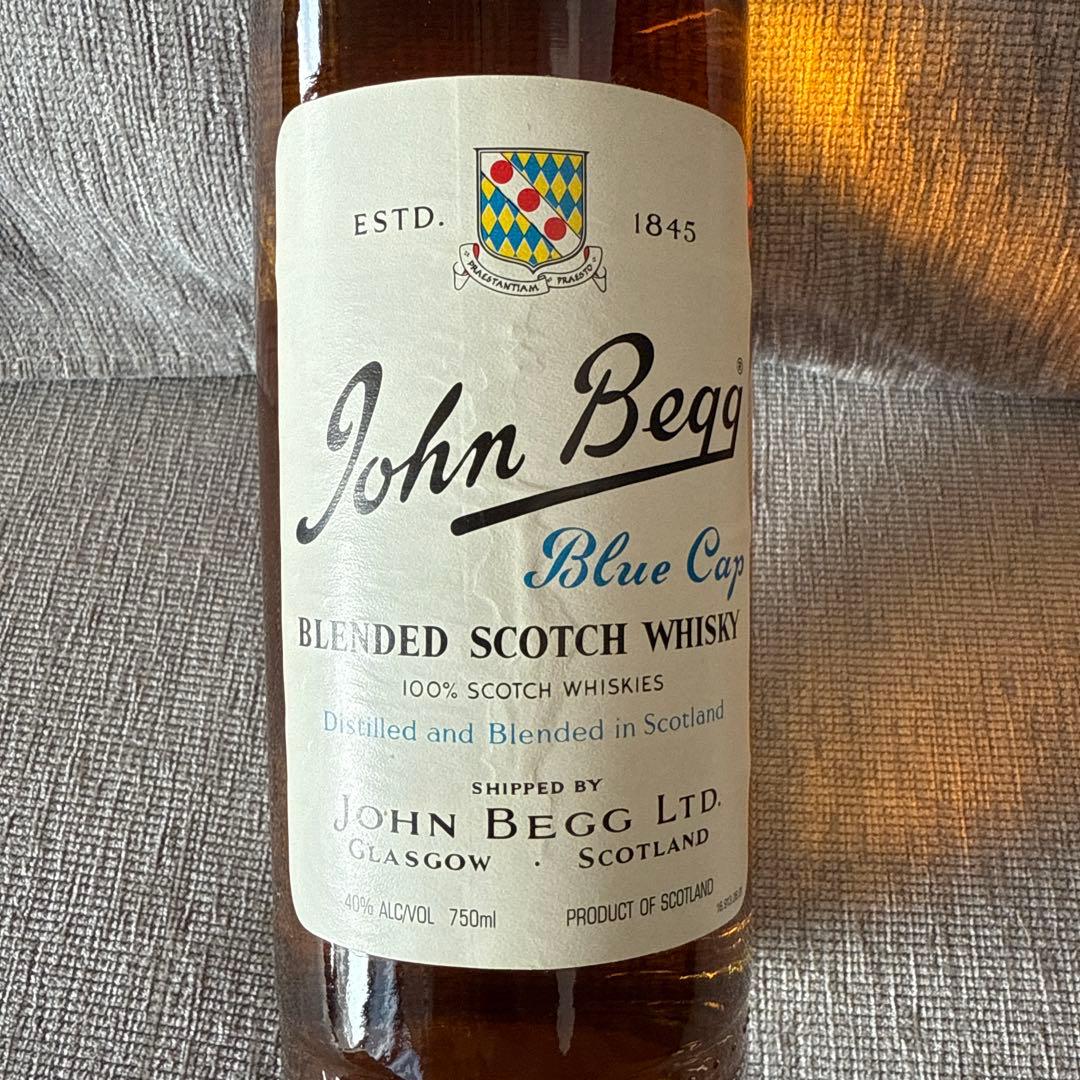 John Begg Blue Cap ブレンデッドスコッチウイスキー 750ml