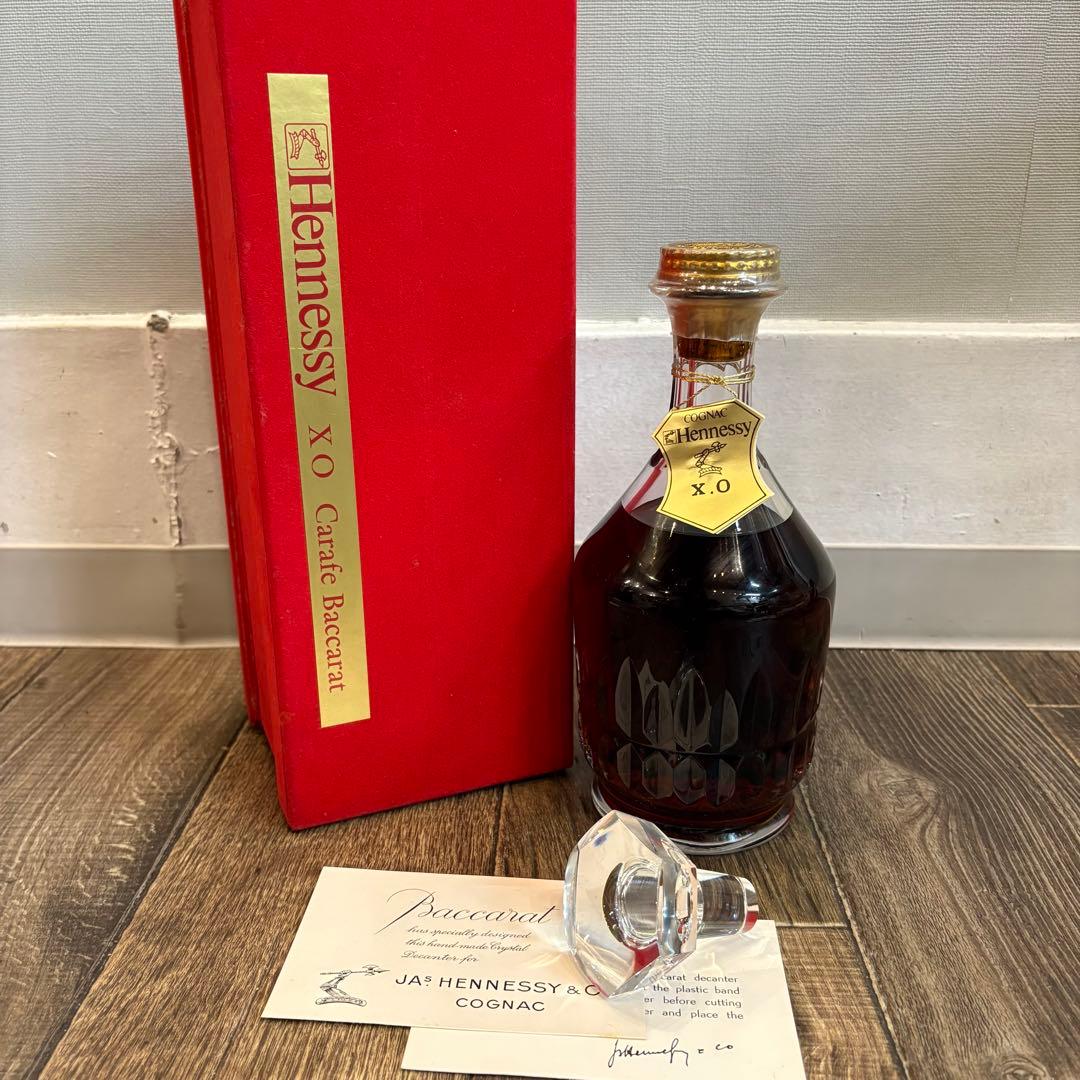 ヘネシー XO バカラ クリスタル ボトル コニャック 700ml 40%