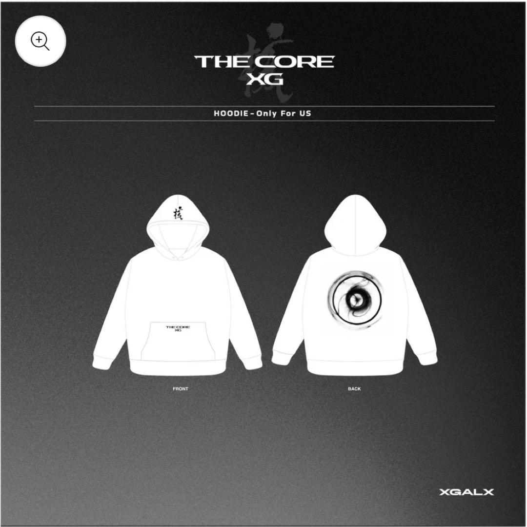 未使用 XG THE CORE US限定 フーディー size M