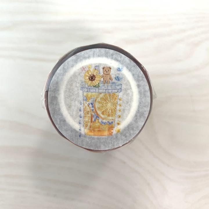 M1124.新七天 喝什么 マスキングテープ PET