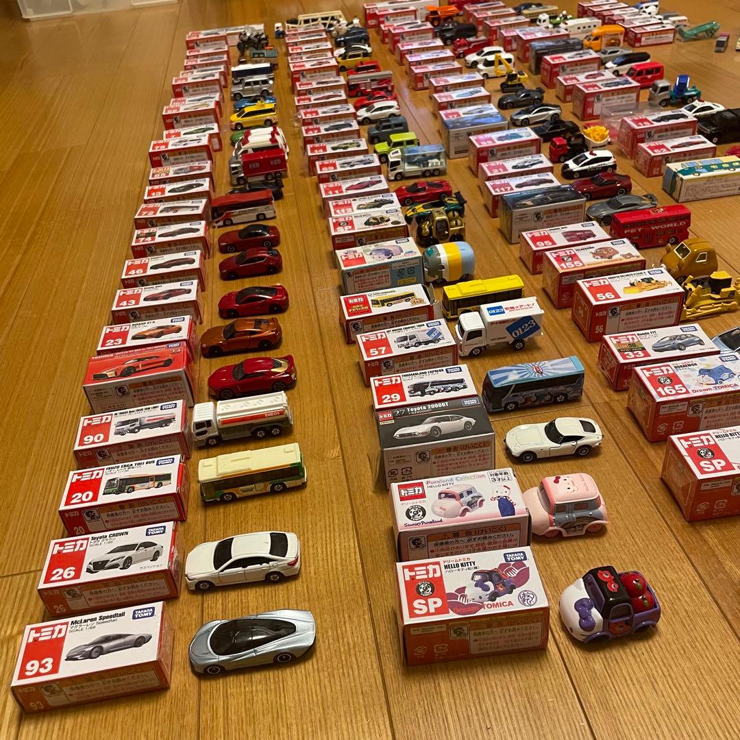 【TOMICA】トミカ等109台！まとめ売り　箱付きドリームトミカ入り！