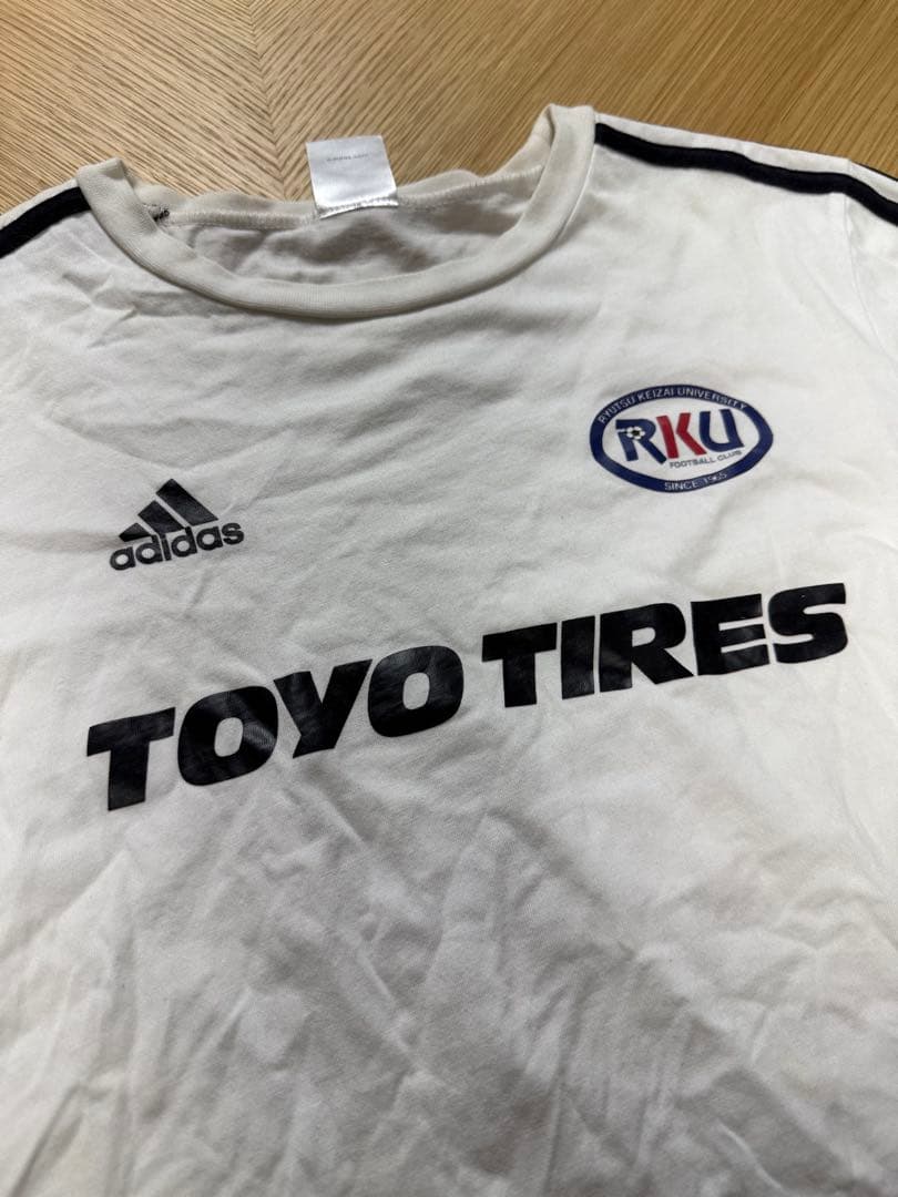 流通経済大学サッカー部　スポンサー入りTシャツ