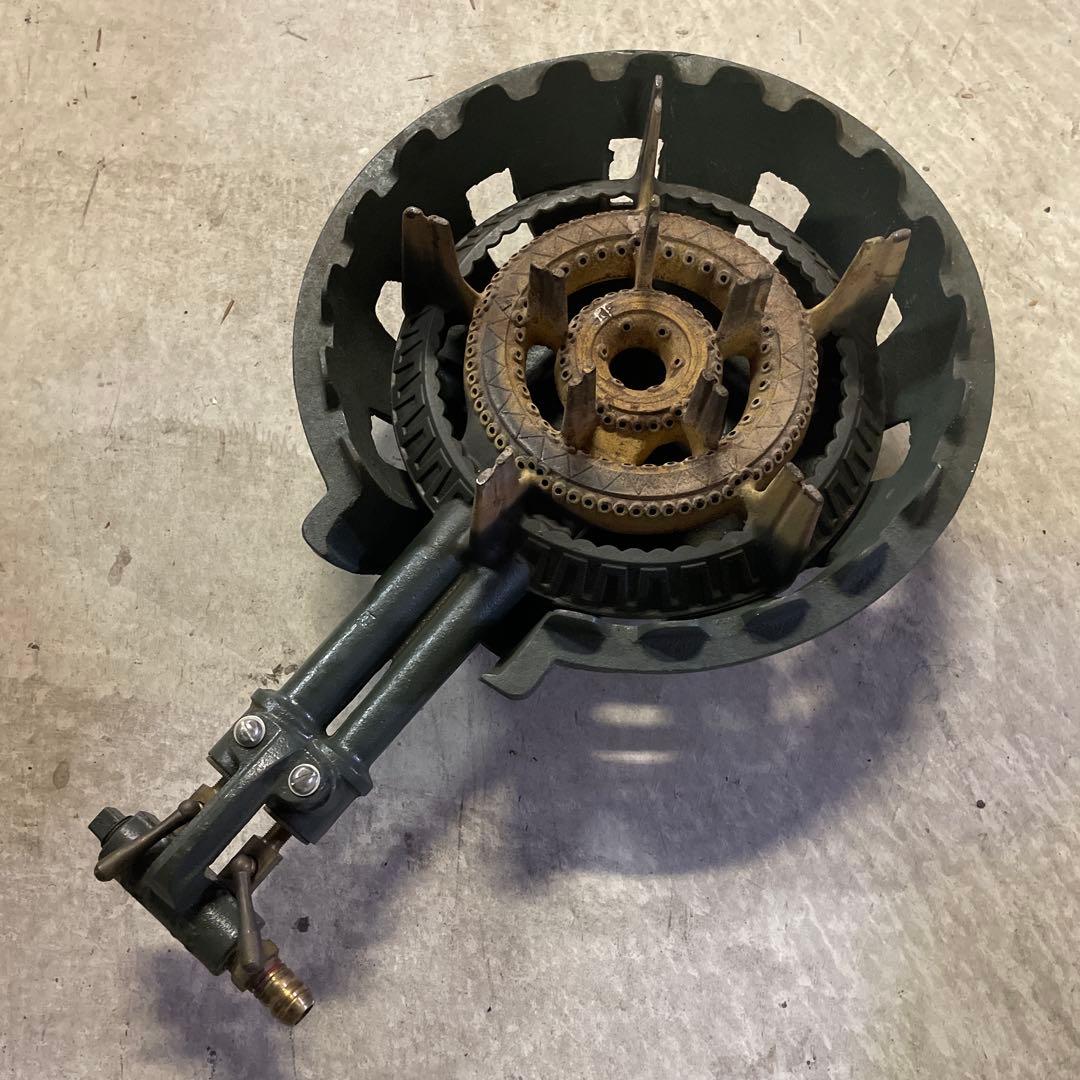 コンロ　業務用　鋳物　LPガス