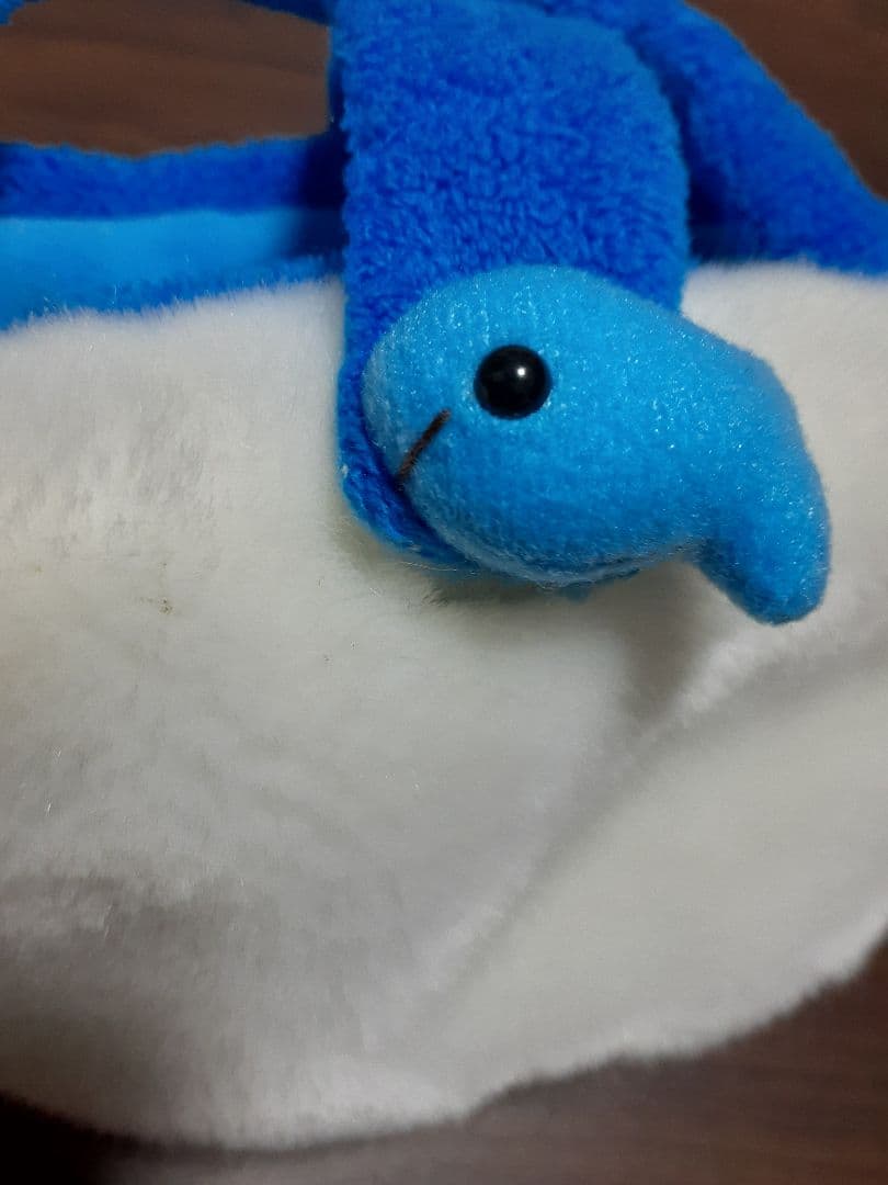 【未使用】CUTE　ぬいぐるみ生地　ふわふわバック