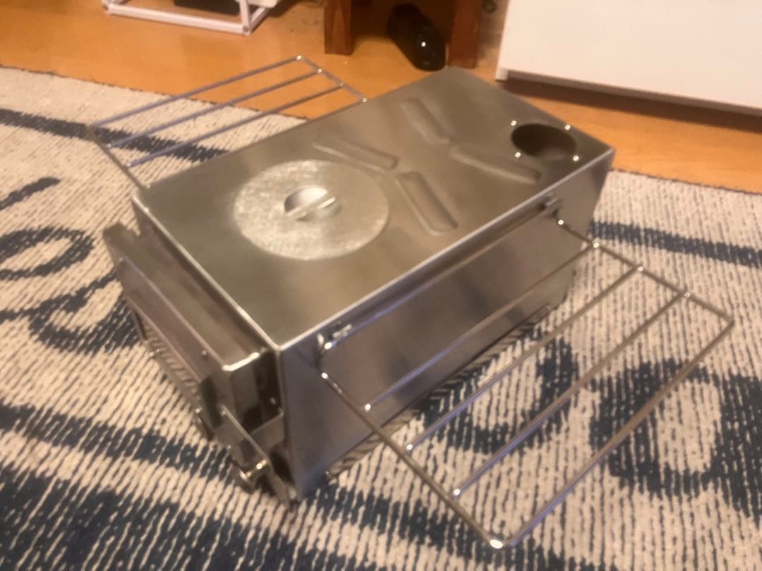 ステンレス製　薪ストーブ