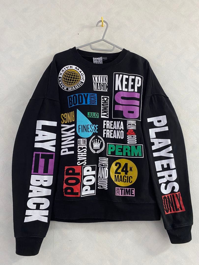 Bruno Mars 24K WORLD MAGIC TOUR スウェット L