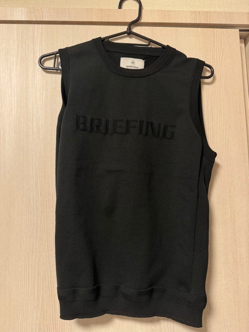 BRIEFING ノースリーブベスト ブラック