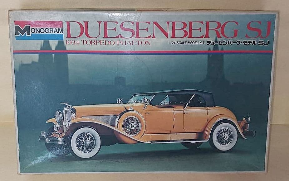 モノグラム 1/24 デューセンバーグ・モデルSJ 未組立品 希少 絶版