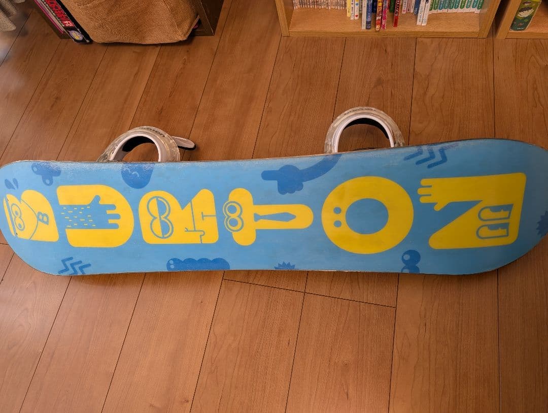 【美品】BURTON キッズ　スノーボード&バインディングセット 100cm