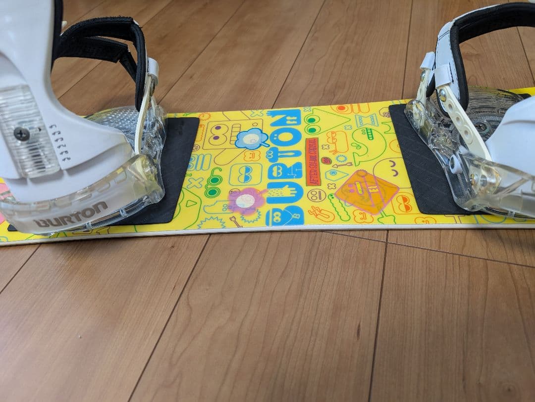 【美品】BURTON キッズ　スノーボード&バインディングセット 100cm