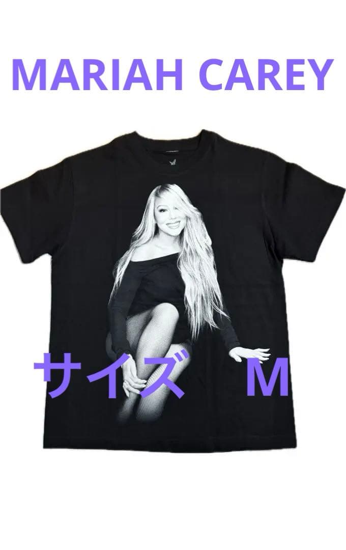 【新品】MARIAH CAREY 黒 Tシャツ 2025 M マライアキャリー