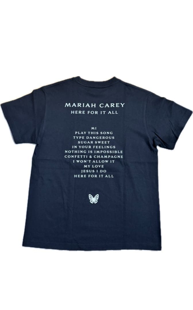 【新品】MARIAH CAREY 黒 Tシャツ 2025 M マライアキャリー
