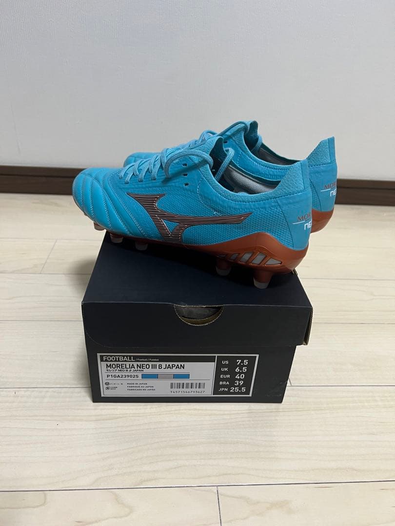 ミズノモレリアネオ3βJapan 25.5㎝海外限定モデル