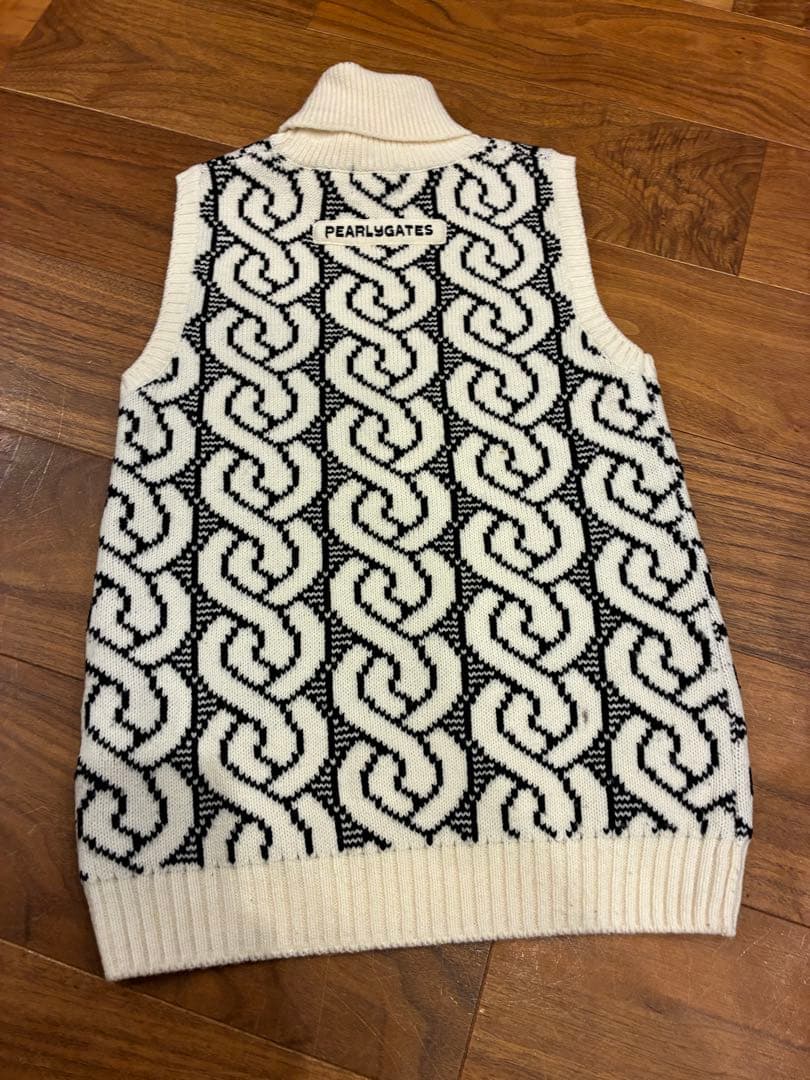 PEARLY GATES 1サイズ　ニットベスト
