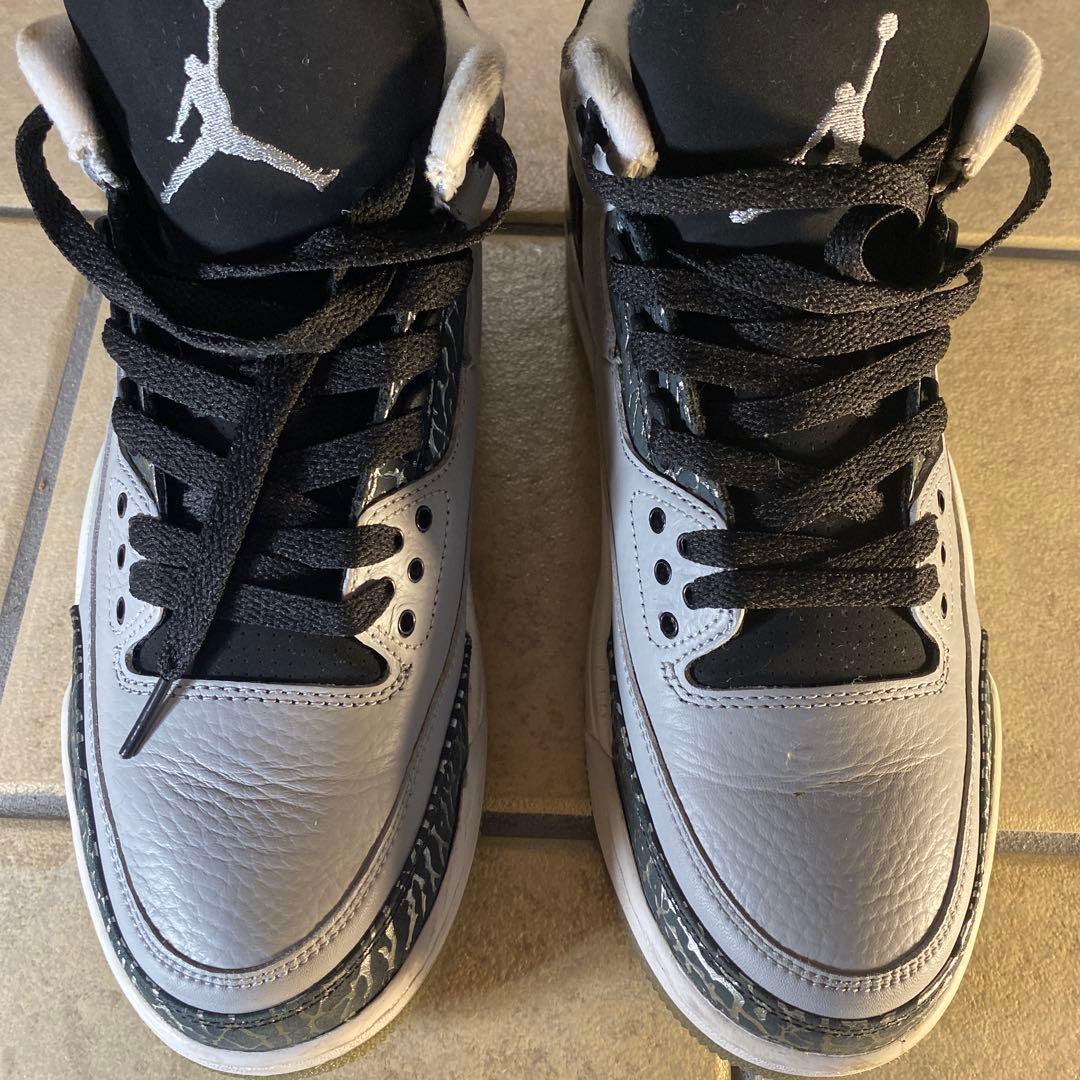 シューズ(男性用) Nike Air Jordan 3 Retro \"Wolf Grey\"