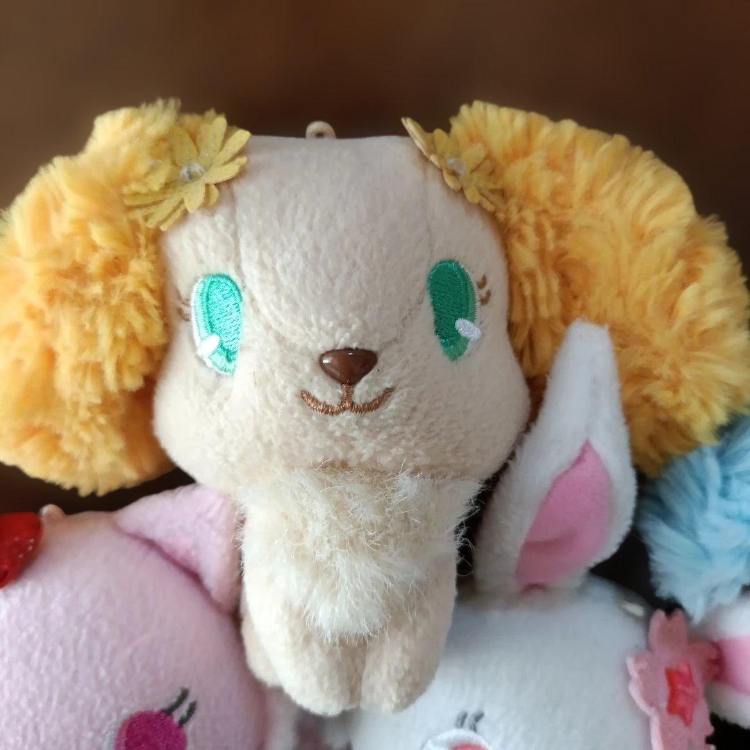 当時物レア ジュエルペットぬいぐるみマスコット５体セットまとめ売り