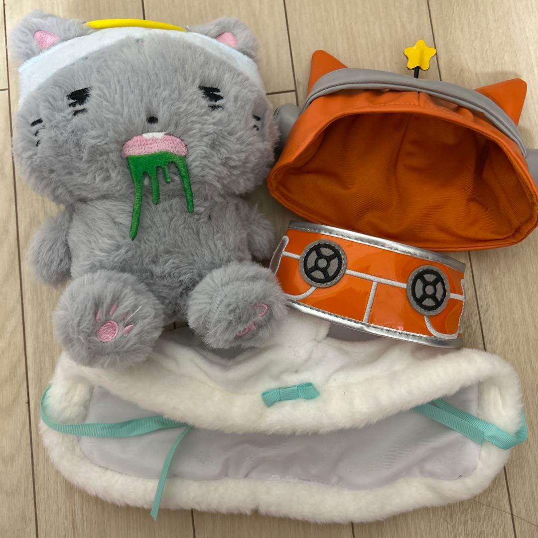 【RT-79315】ニャンオェちゃんふわふわぬいぐるみ 本体着せ替えセット