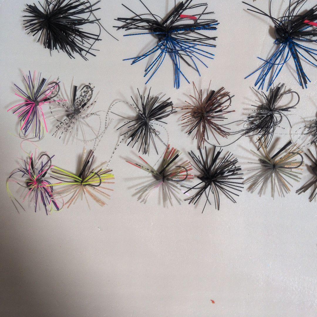 ラバージグ、スモールラバージグ、スイムジグ、スコーンジグ　セット販売