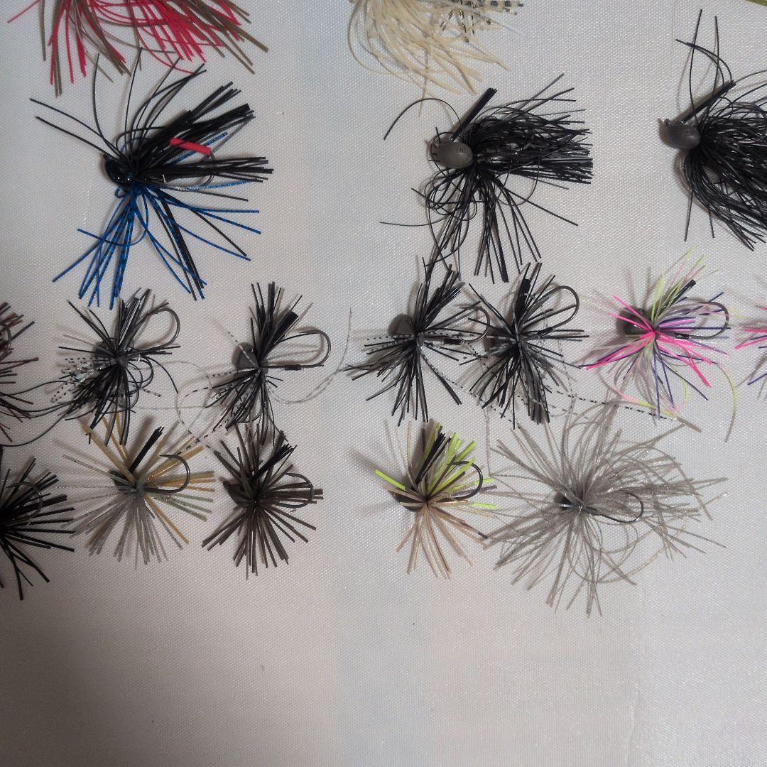 ラバージグ、スモールラバージグ、スイムジグ、スコーンジグ　セット販売