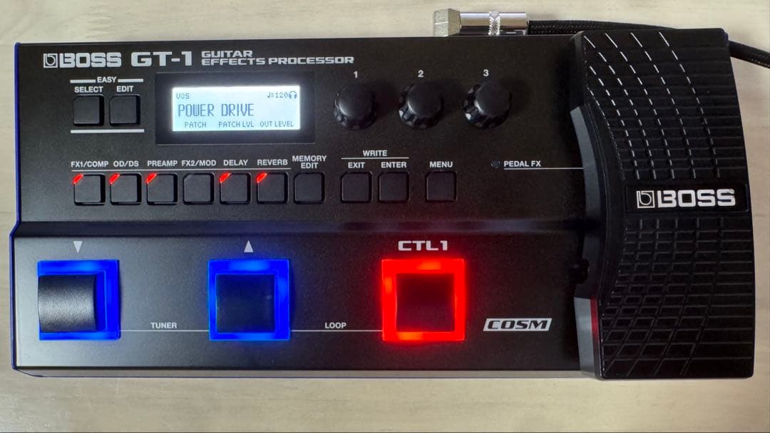 BOSS GT-1 ギターエフェクター　アダプターセット