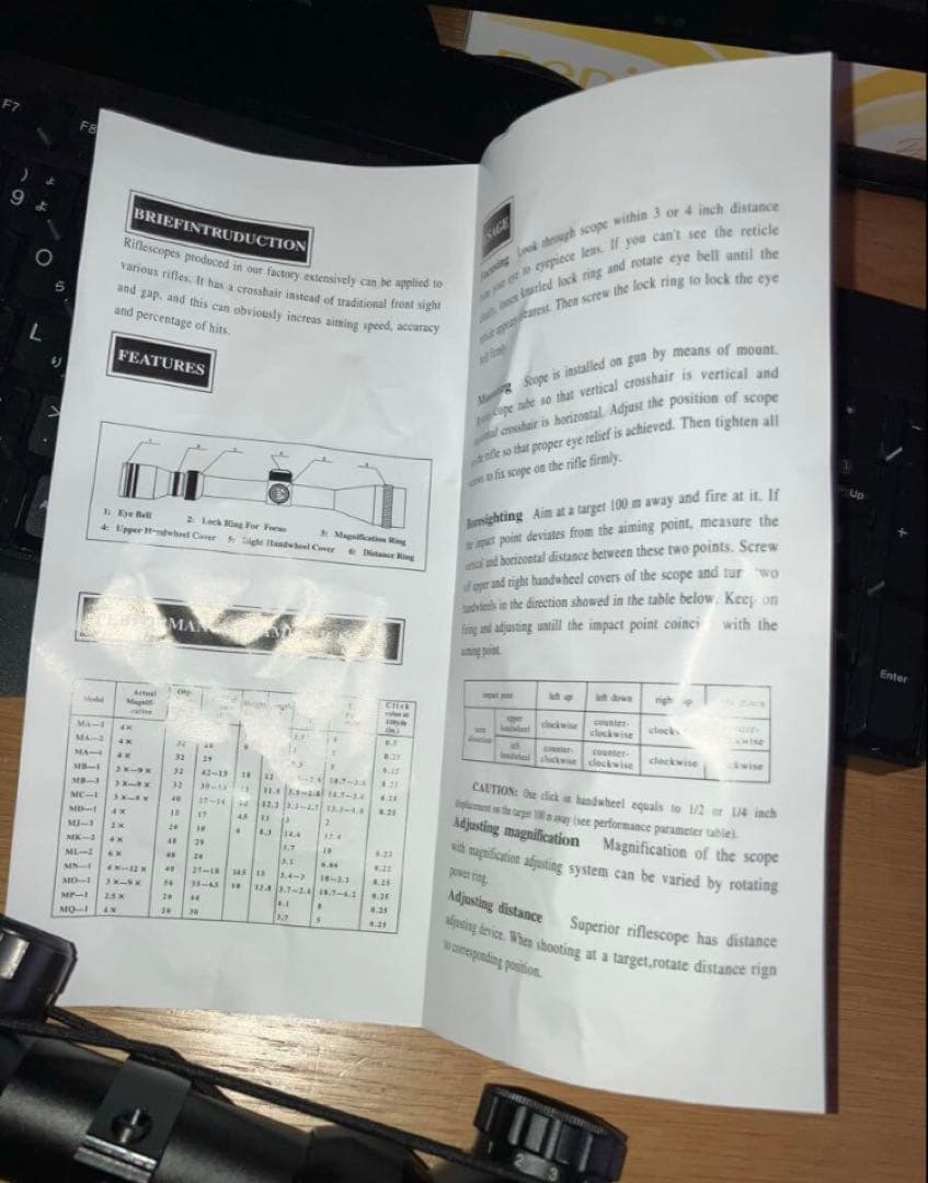 BUSHNELL ブッシュネル　スコープ　実物?