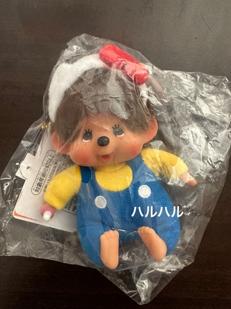 モンチッチ×サンリオ　ハローキティ　コラボ　顔デカSS マスコット　キーホルダー