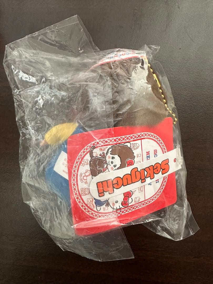 モンチッチ×サンリオ　ハローキティ　コラボ　顔デカSS マスコット　キーホルダー