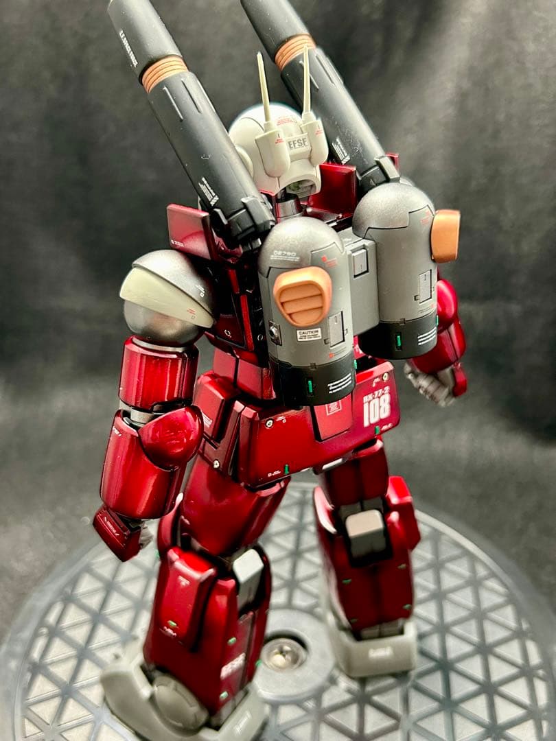 MG ガンキャノン　キャンディグラデーション塗装　完成品