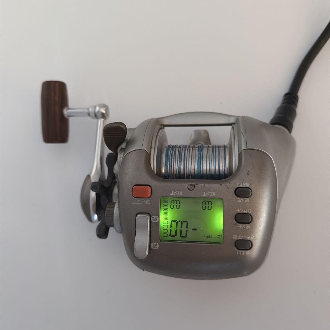 少々難あり　SHIMANO 電動リール 3000XH 電源ケーブルつき