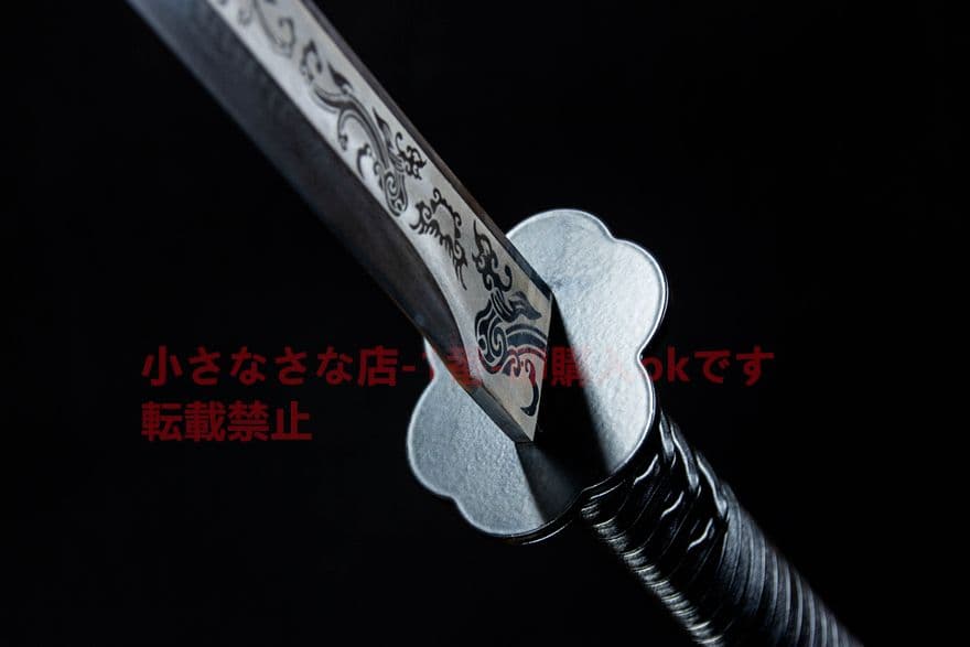 昇龍刺繍春刀  古兵器   武具　刀装具　日本刀　模造刀   居合刀