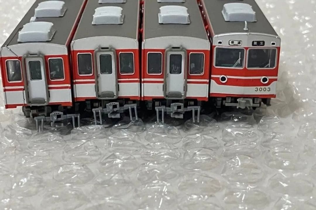 A6991 神戸電鉄3000系 前期型 新塗装 4両セット