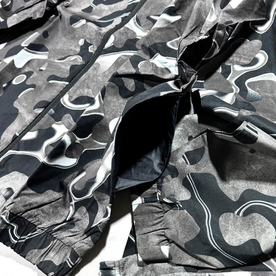 新品 正規品 Msize アディダス 上下セットアップ 総柄 3ストライプ