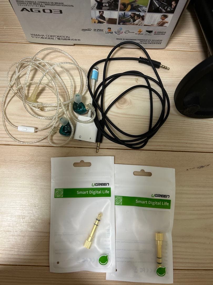 YAMAHA AG03 コンデンサーマイク その他配信セット