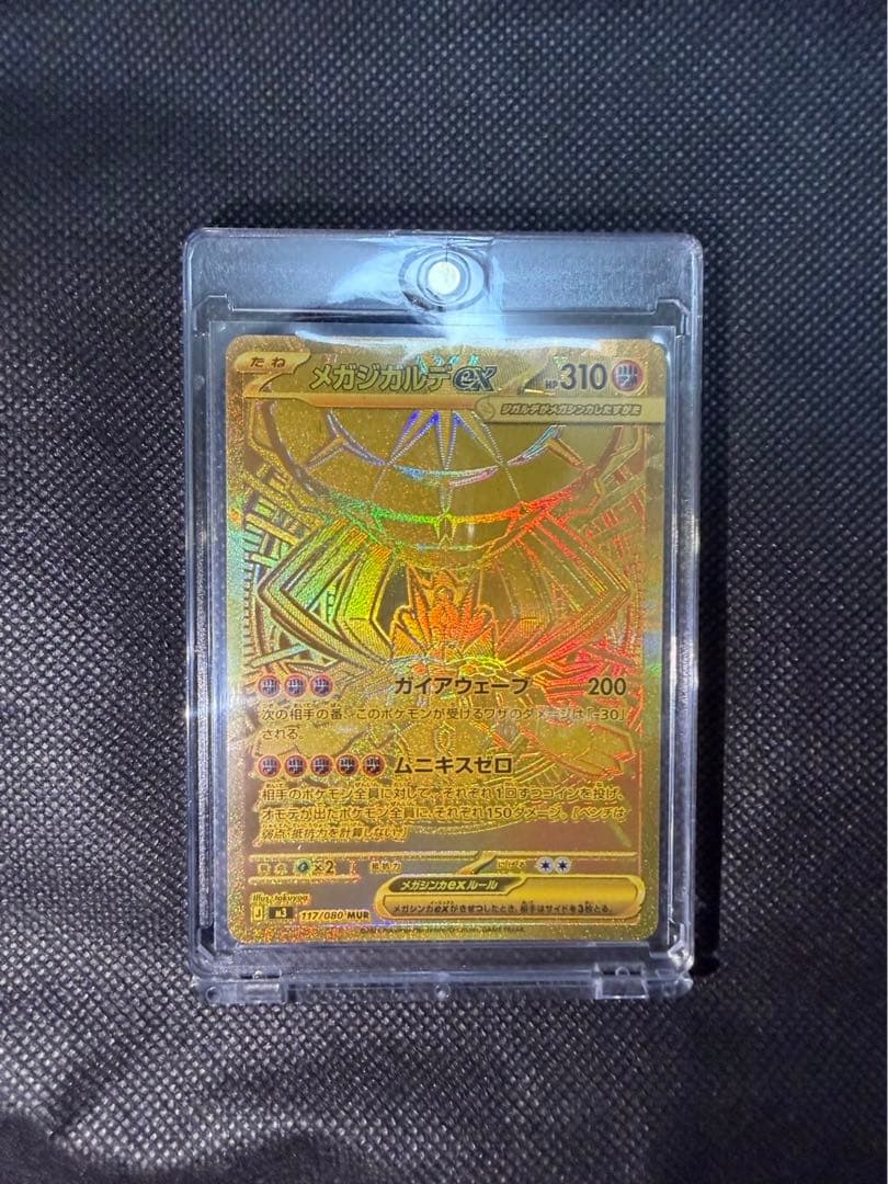 美品　メガジガルデex MUR 拡張パック　ムニキスゼロ