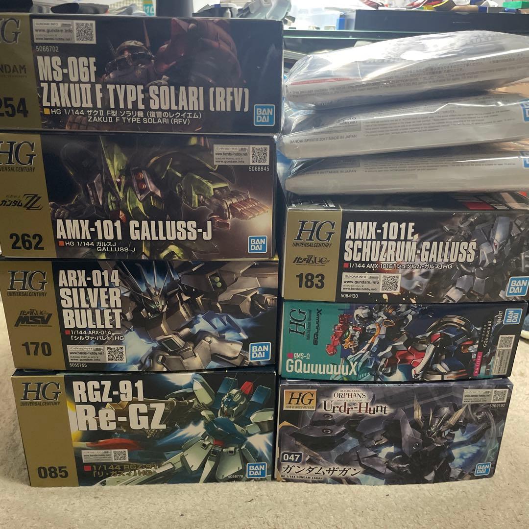 HG ガンプラ　7個セット