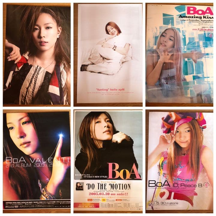 BoA ポスター ４8枚 等身大ポップ セット