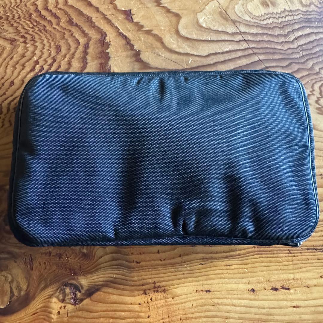 GUCCI トラベルポーチ 化粧ポーチ お薬ポーチ 旅行 持ち歩きサイズ 黒