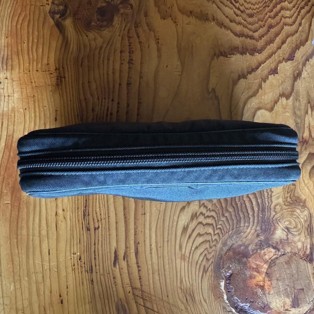 GUCCI トラベルポーチ 化粧ポーチ お薬ポーチ 旅行 持ち歩きサイズ 黒