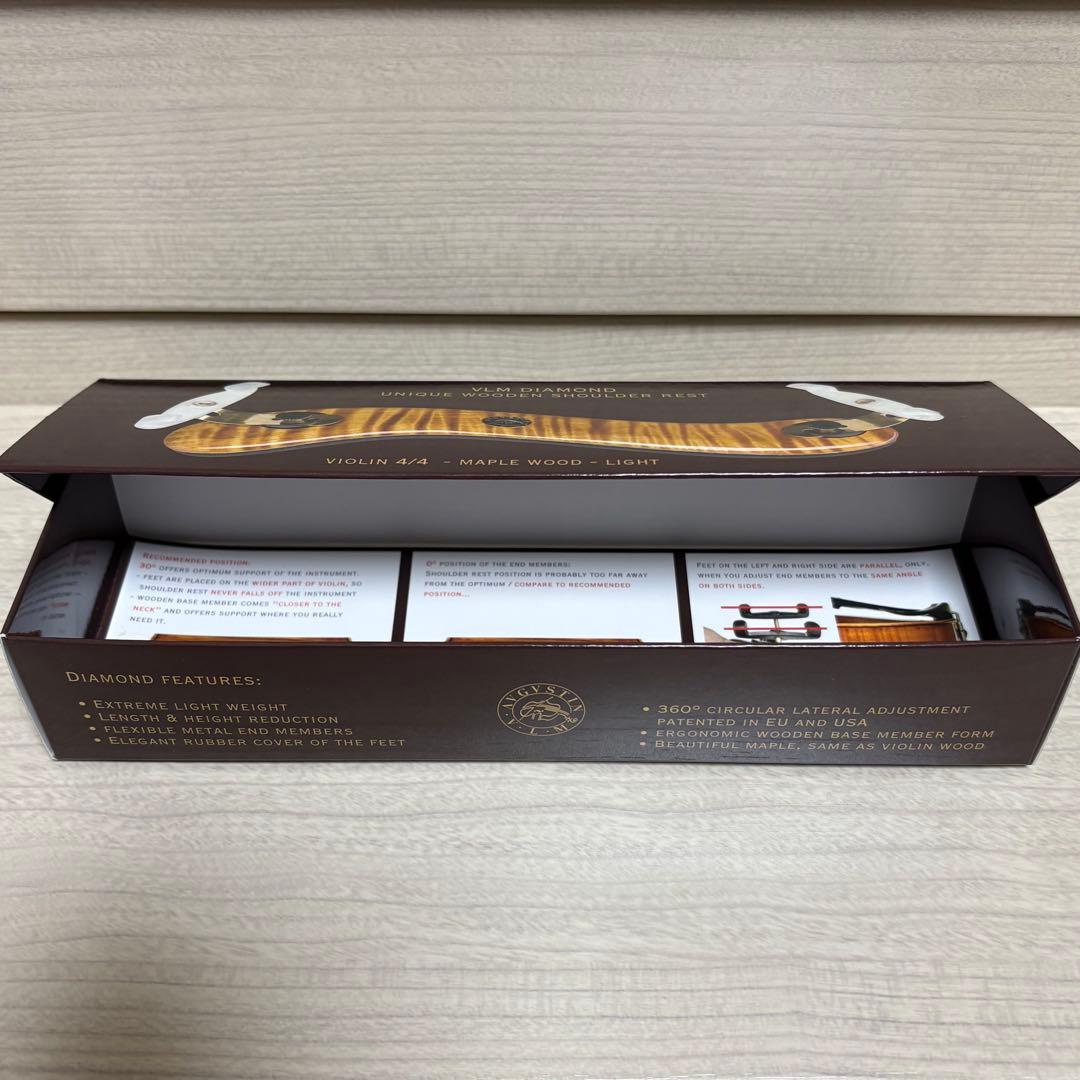 ビバラムジカ ダイヤモンド 4/4 ライト　バイオリン 肩当て