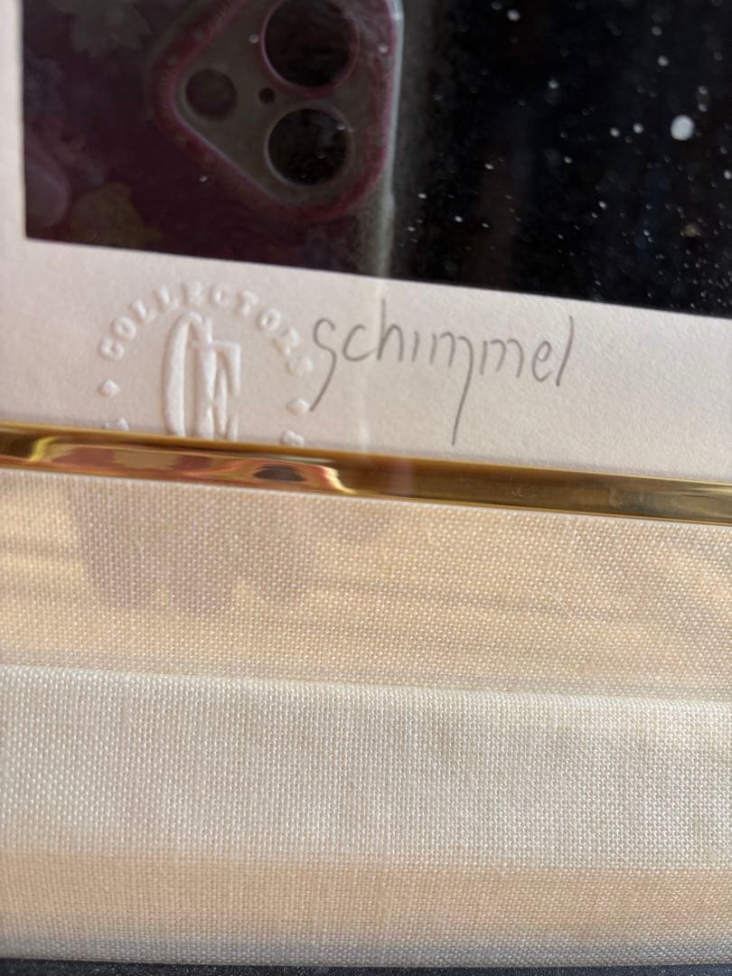 シムシメール　エンブレイス　シルクスクリーン(版画) サイン入り　保証書付き