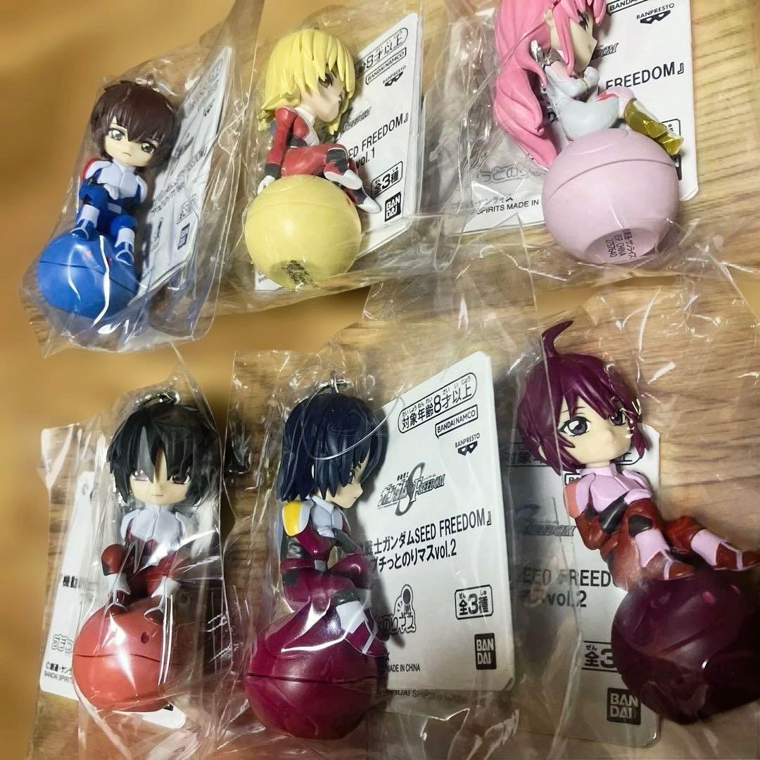 ガンダムSEED FREEDOM プチっとのりマス　全6種 コンプリートセット