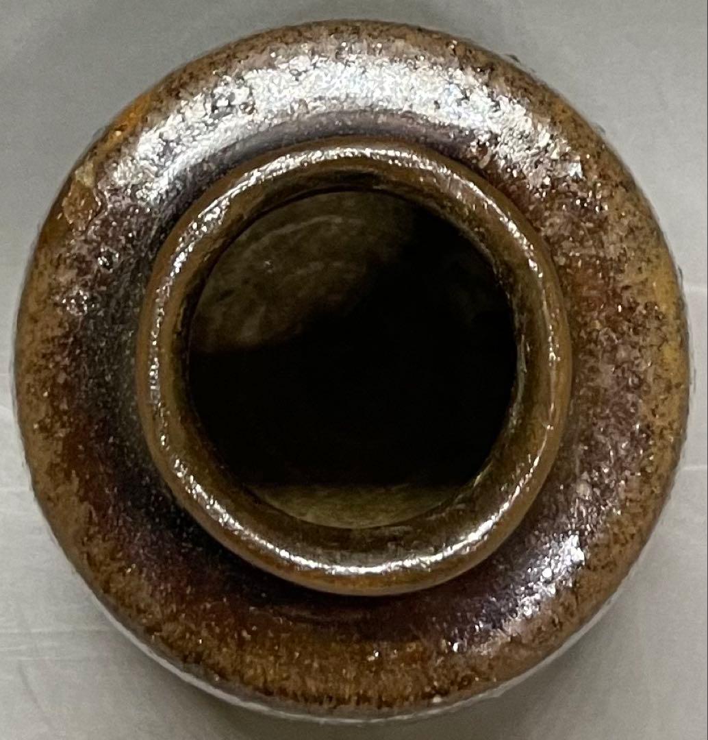 古瀬戸　茶入　仕覆　箱付　P021