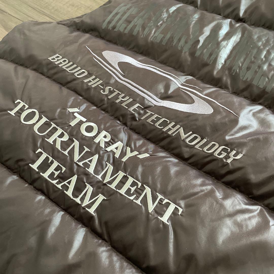 東レ BAWO バウオ　ダウンベスト　DOWN バス釣り　防寒　フィッシング